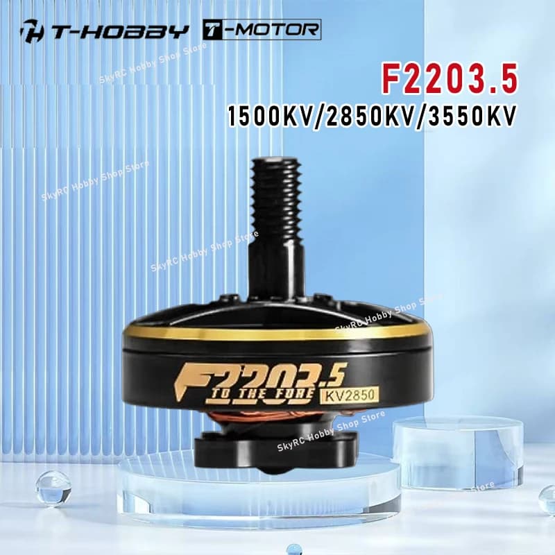 T-MOTOR T-HOBBY F2203.5 1500KV 6S 2850KV 3550KV 4-6S Brushless Outer Runner Motor For FPV Freestyle Version Quadrocopter - 1