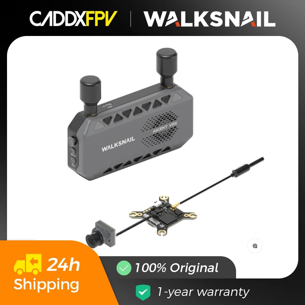 CADDX Walksnail Ascent VRX Receiver 5.8Ghz 6km Compatible Ascent VTX Supports All FPV Goggles And Displays With HDMI Input - 1