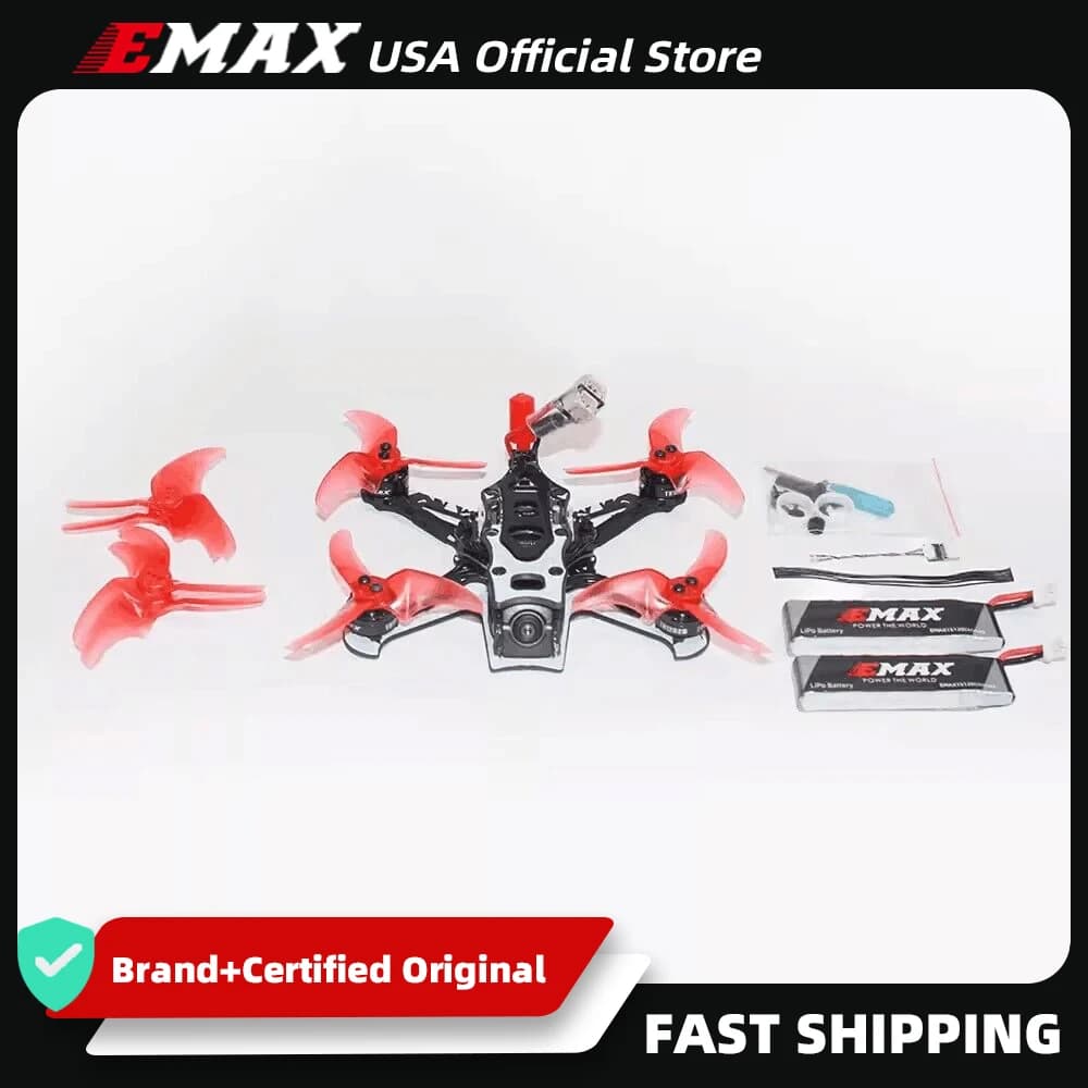 Emax USA Official Elrs Tinyhawk III Plus Freestyle BNF FPV Racing Drone Analog Version Plus ELRS Only Drone - 1