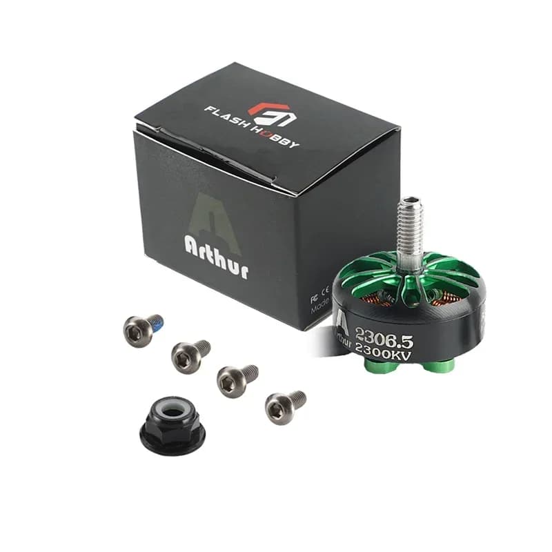 1PC/4Pcs Flashhobby A2306.5 2306 1400KV 1900KV 2300KV 2550KV High Torque Outrunner Brushless Motor for FPV Racing Drones