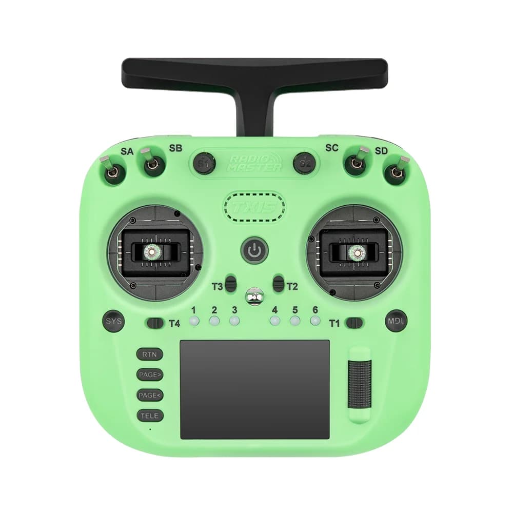 Radiomaster TX15 16ch 3.5inch IPS Touchscreen V5.0 Hall Gimbals Radio Controller ELRS FCC/LBT Built-in Gyro Microphone