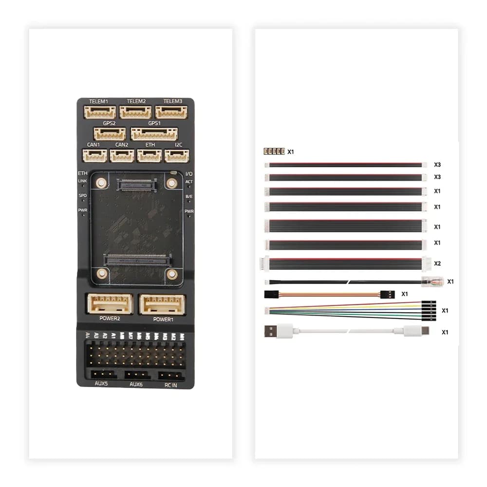 Holybro Pixhawk V2A V2B Mini RPi CM4 Baseboard / Can Be Used W/6X 5X and Any FC That Follow The Pixhawk Autopilot Bus  Standard 5