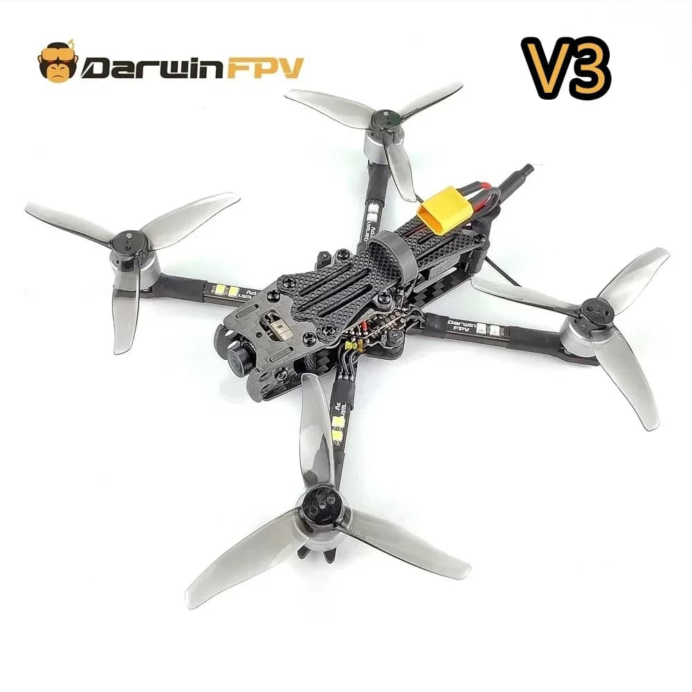 DarwinFPV Baby Ape Pro V3 3 Inch FPV Drone Quadcopters 142mm with Brushless Motor Caddx F4 AIO Flight Controller VTX Propeller - 1