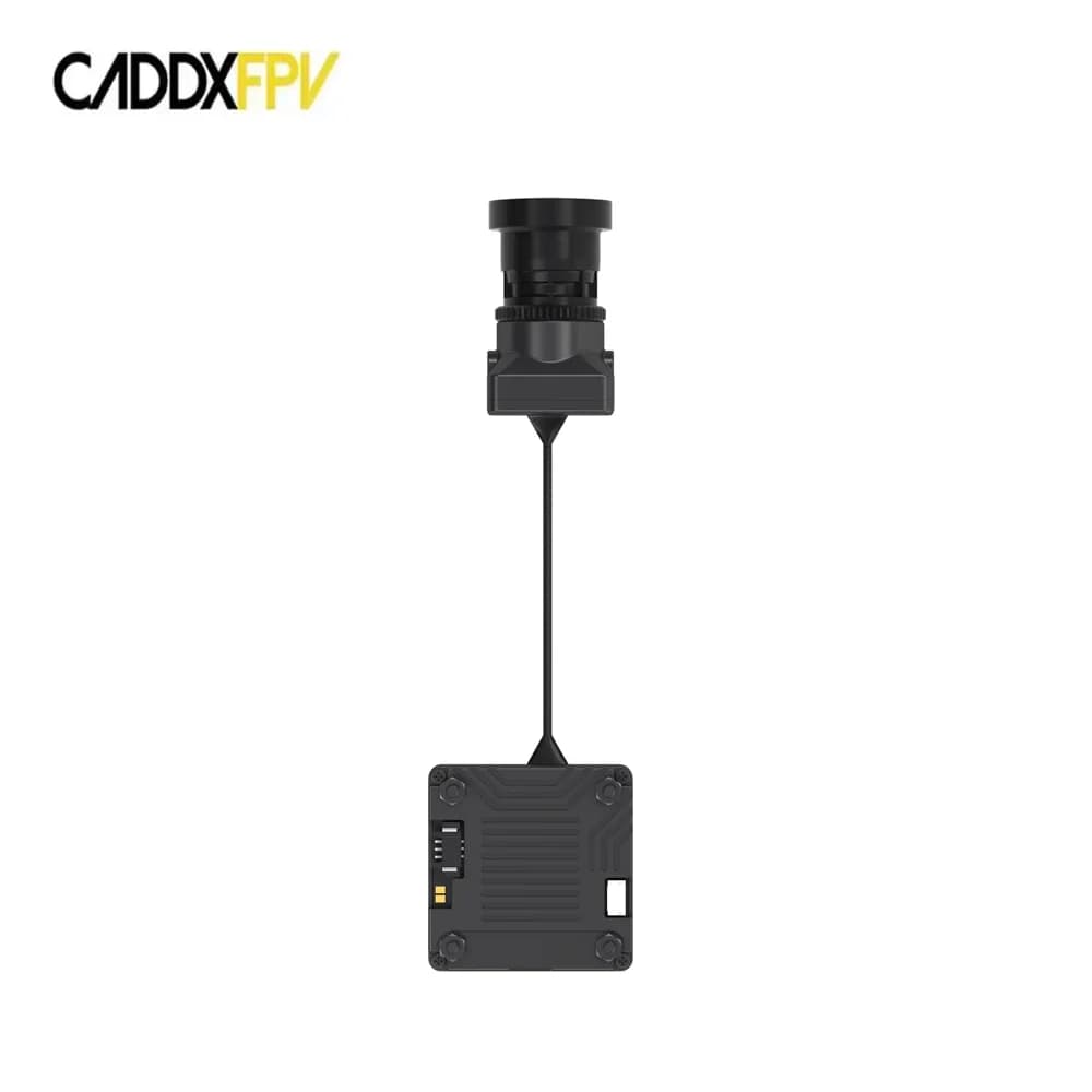 CADDX Infra V2 Camera No-Light Night Camera Analog VTX Kit 0 Lux Super WDR 1500TVL 131° FOV Black and White Sensor for FPV Drone - 1