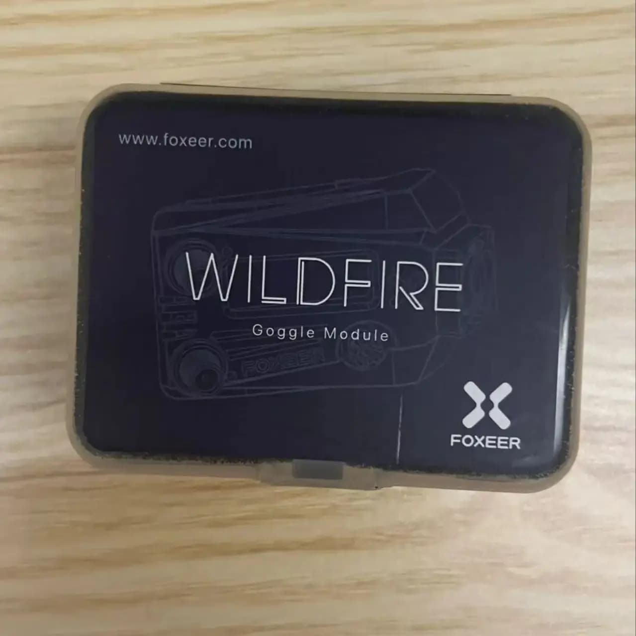 （1pcs）Foxeer Wildfire 5.8GHz goggle 5.8GHz 72CH Dual Receiver OLED   Module Support OSD Firmware Update For Fatshark Goggle