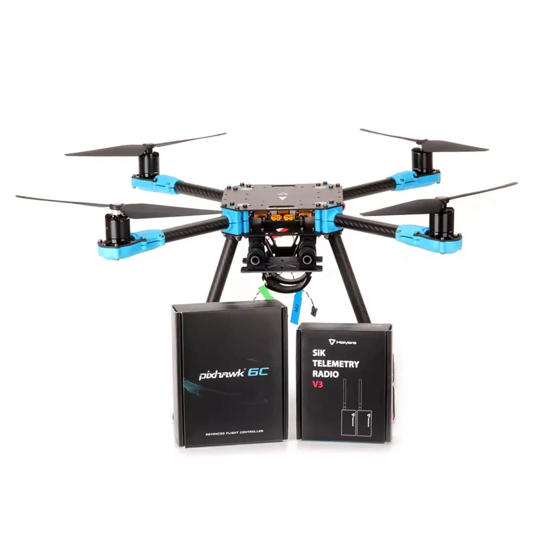 Holybro X500 V2 ARF Kit & Pixhawk 6X 6C Flight Controller & M10N & 433 915MHz 4-axis Drone Power Kit - 1