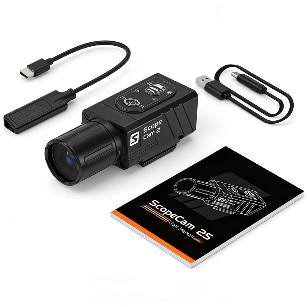 RunCam Run Cam ScopeCam 2S 35mm Lens Wi-Fi Setup 1080P HD Record Waterproof FPV Camera