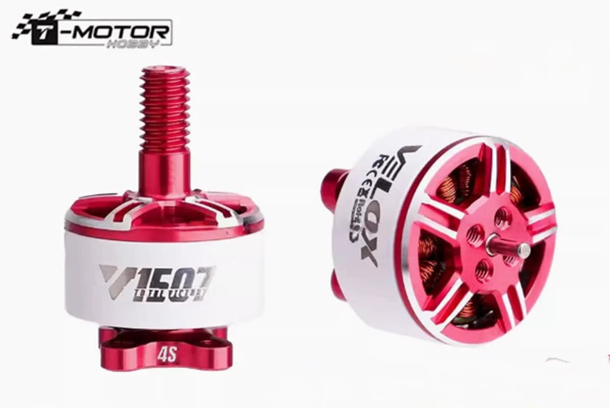 1pcs T-MotorVELOX V1507  1507 4S/6S  3-inch FPV Drone Brushless Motor for Cinewhoop RC Drone FPV Racing CineWhoop BetaFPV - 1