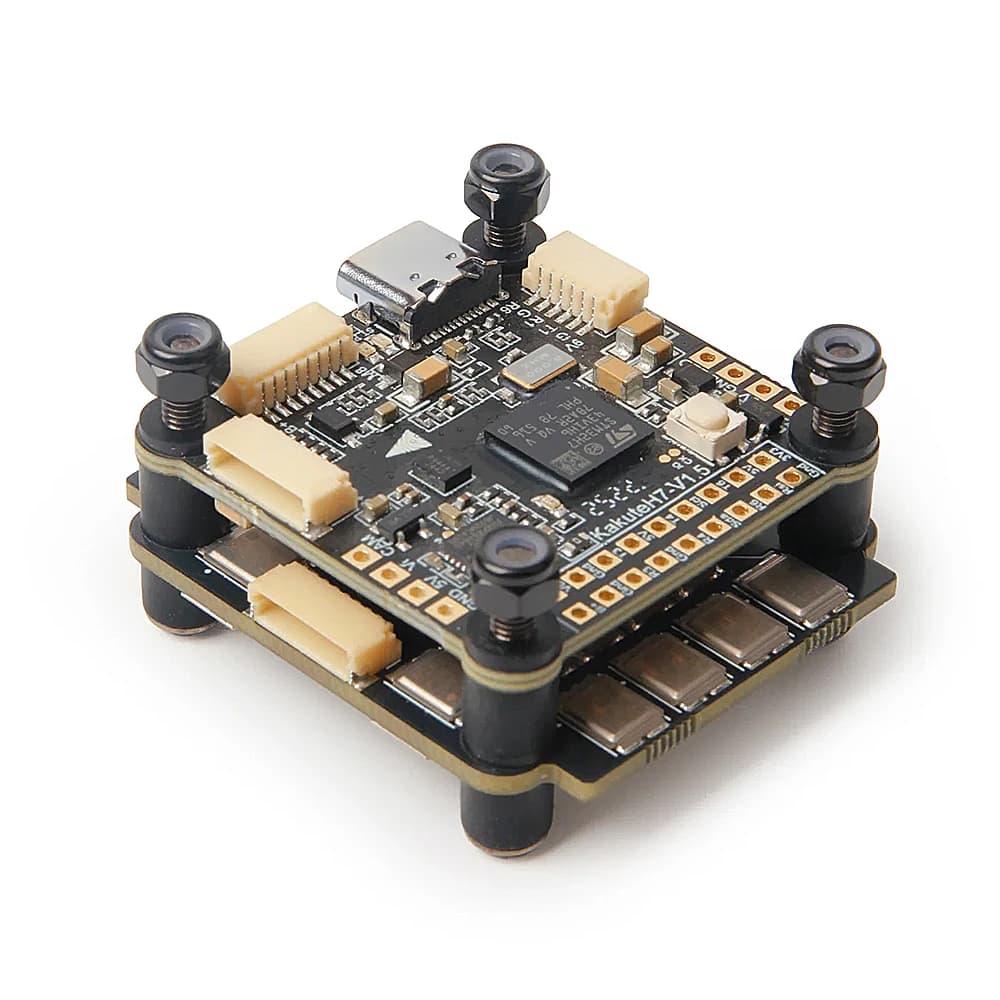HolyBro Kakute H7 V1.5 Stacks H7 FC ICM-42688P OSD Onboard Bluetooth With Tekko32 F4 50A/ 60A 4in1 4-6S ESC for RC FPV Drone 4