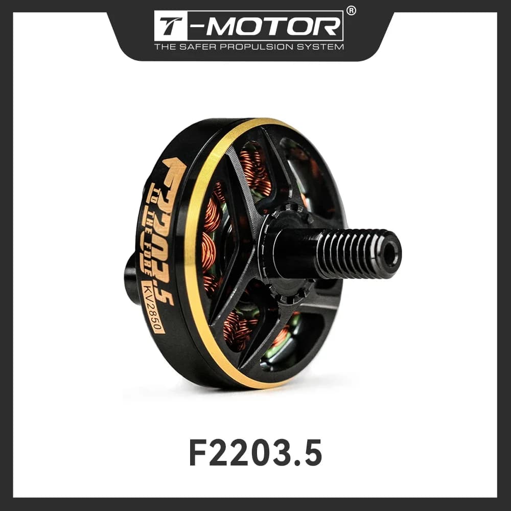 T-MOTOR FPV Drones T-HOBBY F2203.5 Fpv Racing Drone Motor 3-6S KV1500/KV2850/KV3550 Brushless Motor For FPV Freestyle Version - 1