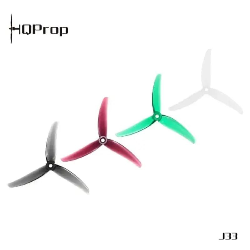 10pairs HQProp Juicy Prop J33 (10CW+10CCW)-Poly Carbonate for FPV RC Racing Drone Spare Parts - 1