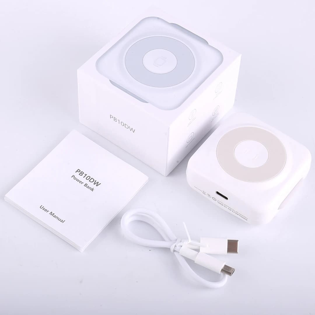 ISDT PB10DW Power Bank Wireless Dual-sided Fast Charging 2100mAh Magnetic Mini Portable Large Capacity Charger - 1