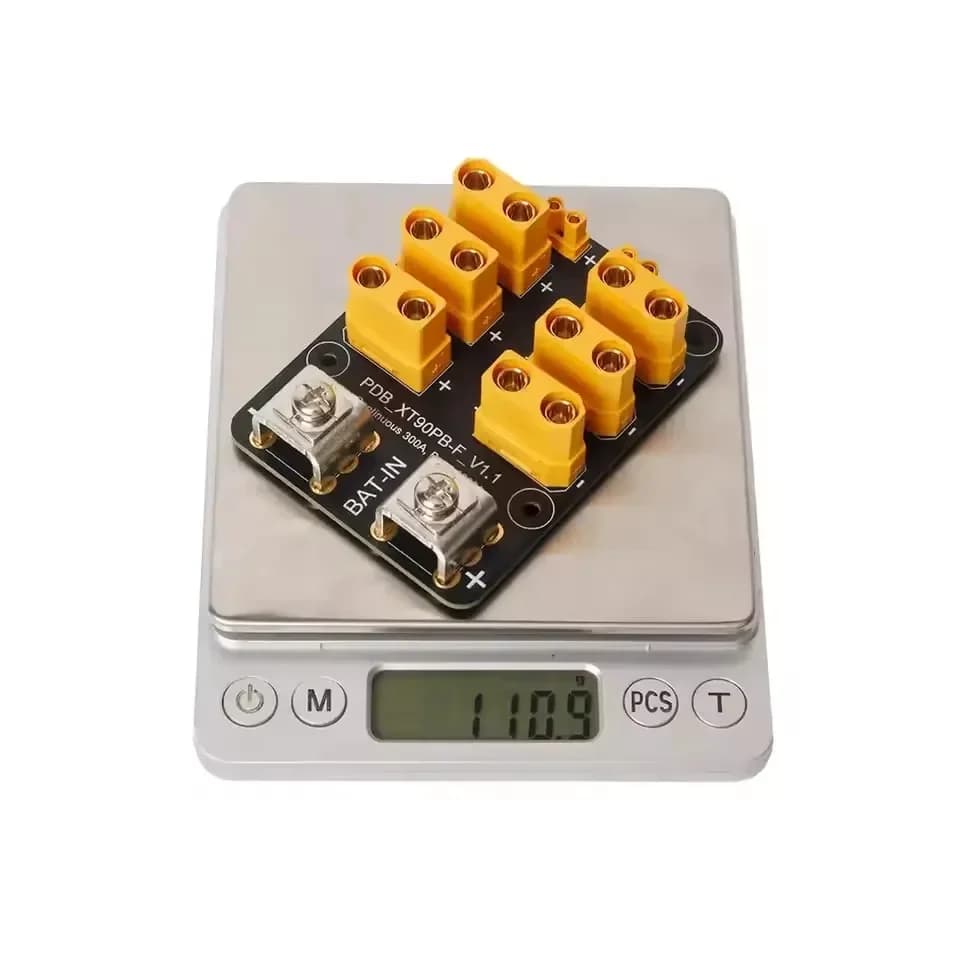 HolyBro 300A Power Distribution Module PDB Top Side Entry for FPV Drone Quadcopter ESC Battery 6