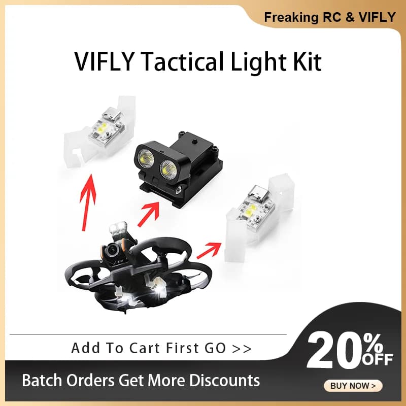 VIFLY Tactical Light Kit for DJI Avata 2 - 1