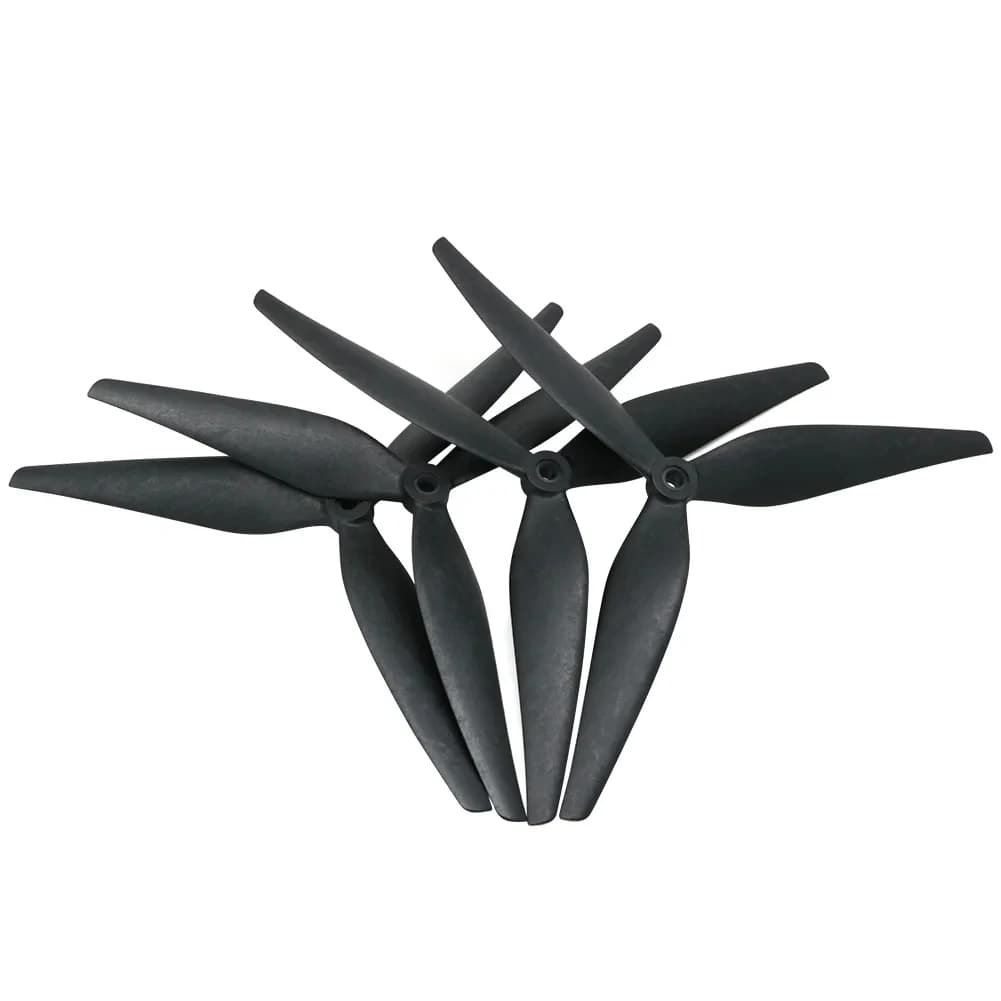 2pair HQProp 10X5X3 9X5X3 10X5.5X3 1050 9050 1055 10inch 9inch 3 blades Black Carbon Reinforced Nylon Propeller for Rc FPV Drone 6