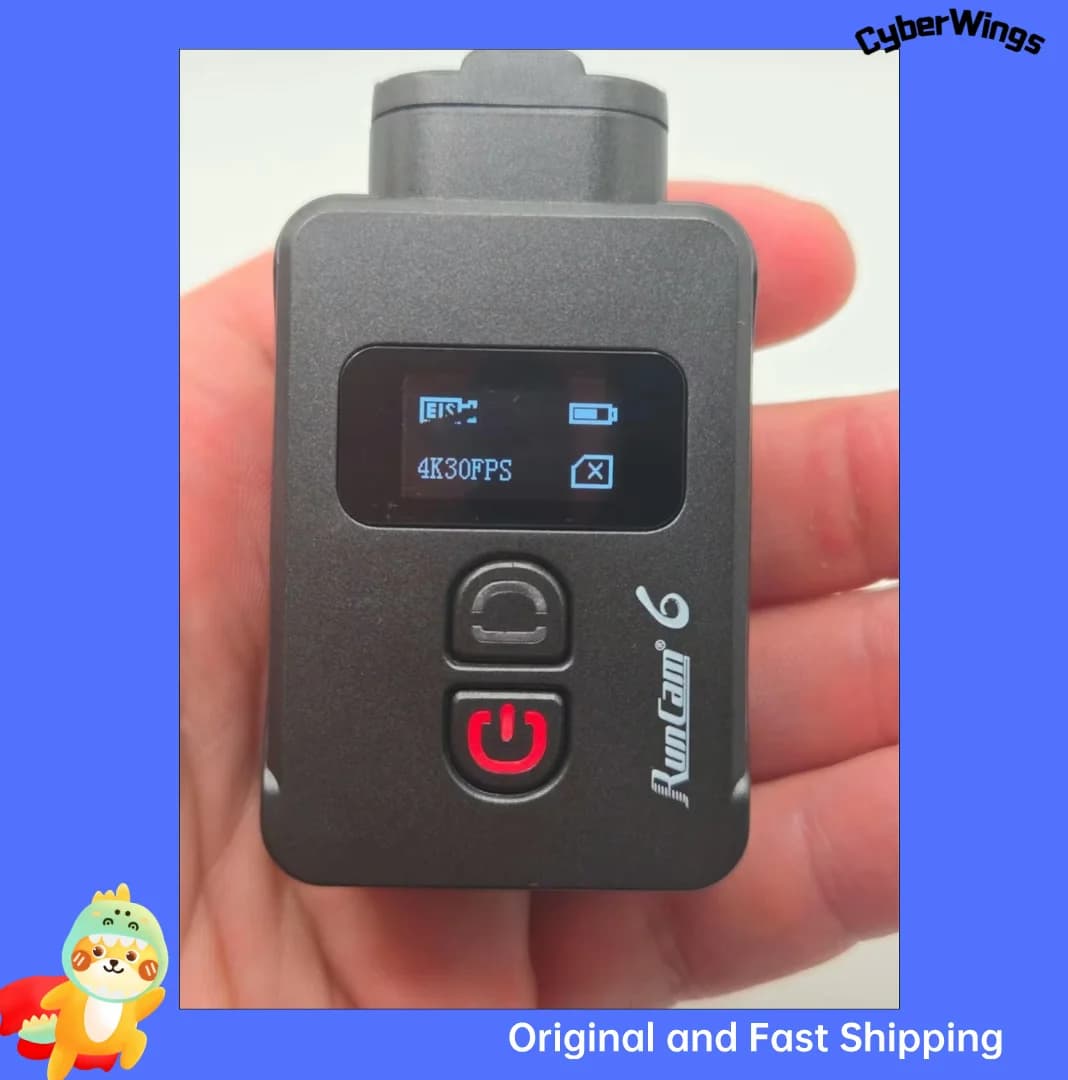 Original RunCam 6 4K Digital Camera for FPV Airsoft Games Recording 3