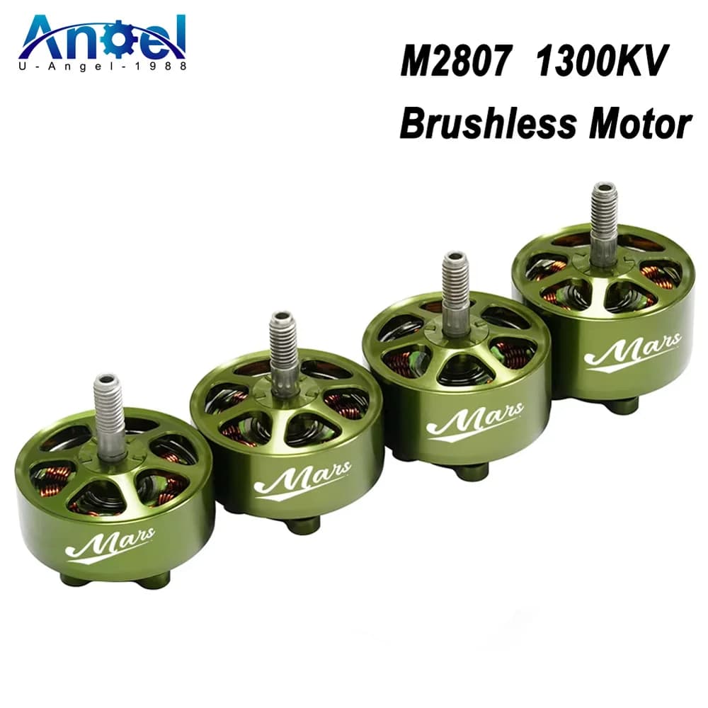4pcs FLASHHOBBY Mars M2807 Brushless Motor 1300KV 3-6S LiPo for FPV Freestyle 7inch Long Range Drones DIY Parts - 1