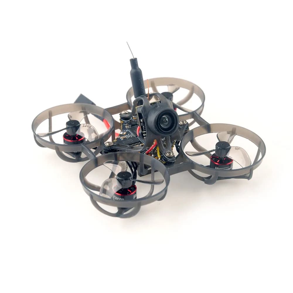 HappyModel Mobula6 2024 1S 65mm Ultra Light Micro FPV Whoop Drone w/ ELRS 2.4GHz SuperX ELRS 800TVL 400mW 0702 KV28000 Upgrade
