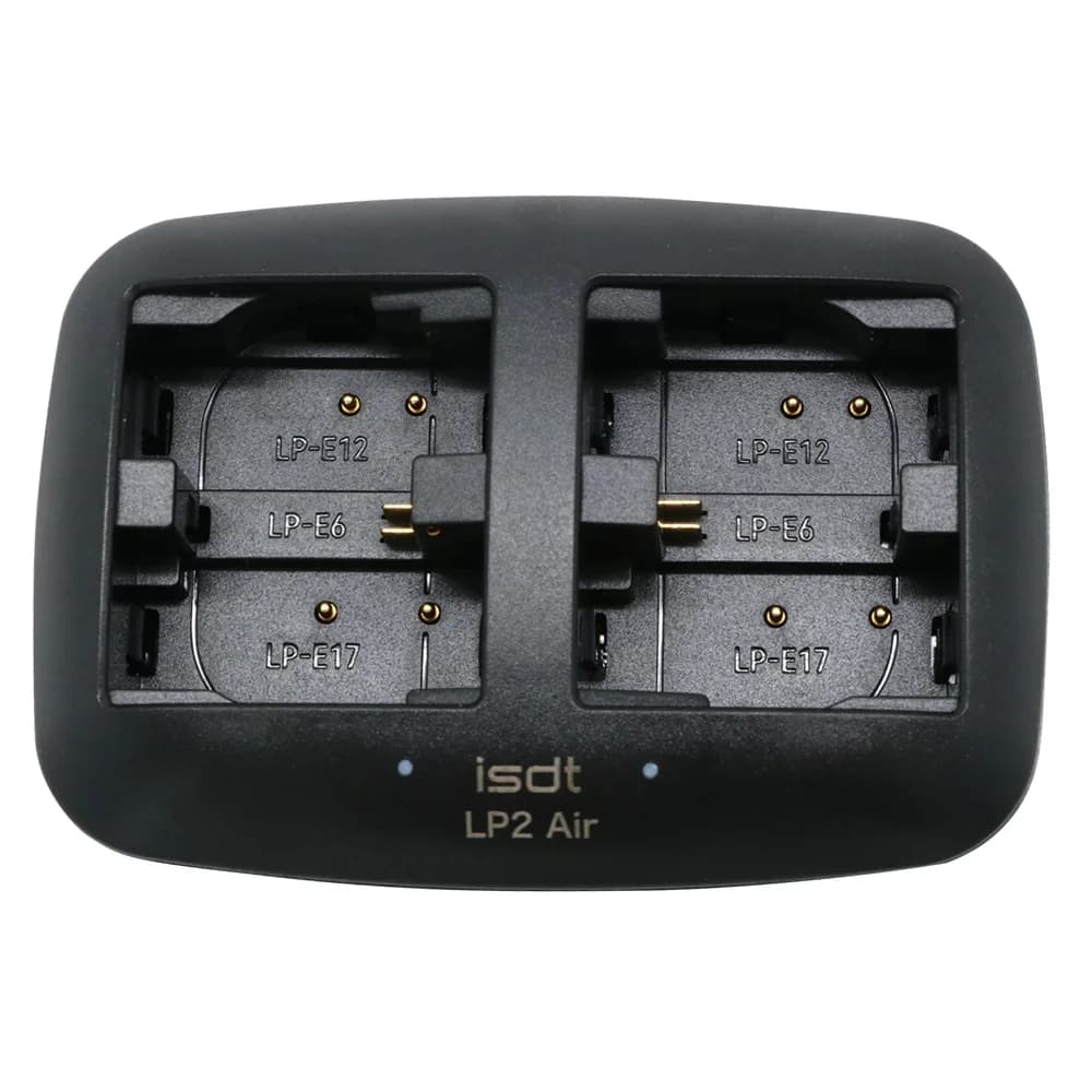 ISDT LP2 Air Battery Charger Mix-dual Channel/ APP Connection Compatible 3 Types Battery For Canon Digital Video Equipment
