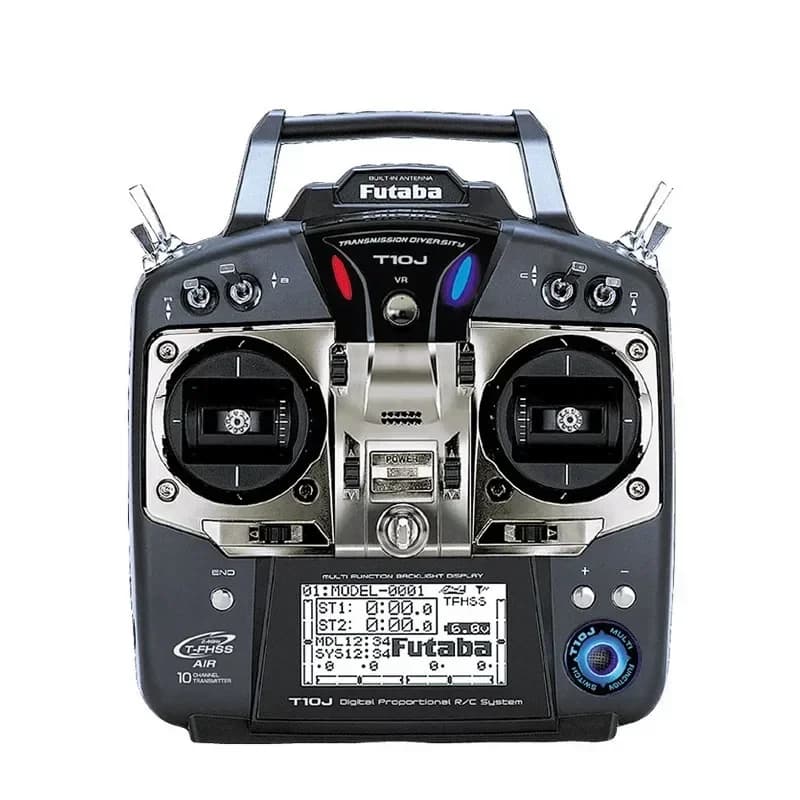 FUTABA T10J 10-channel Remote Control Set R3008SB Receiver  2.4GHz Radio System for RC Helicopter Multicopter - 1