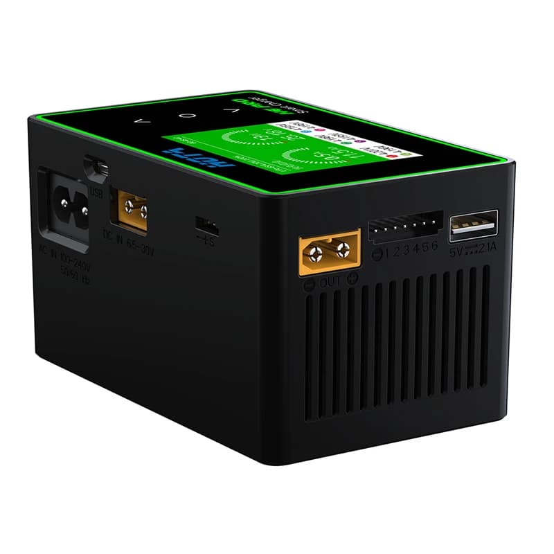 HOTA h6 Pro Duo AC 200W DC 700W 26A Mini Battery Charger 1-6S Lipo NiMh Li-ion Ni-Cd Digital RC Balance Charger Discharger 4