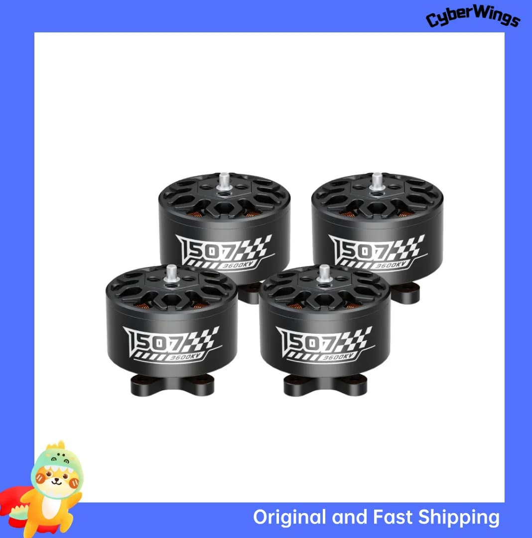 SpeedyBee 1507-3600KV Brushless Motor for SpeedyBee Master3X and other 3-3.6-inch FPV Racing Freestyle Quadcopters - 1