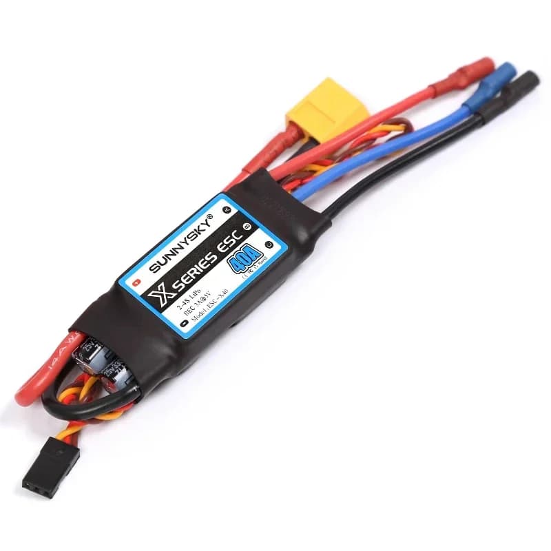 1pcs new SUNNYSKY X Series ESC 40A 60A 80A Brushless Speed controler With Ubec For RC Airplane 3D KT Aircraft Fixed Wing Culvert 3