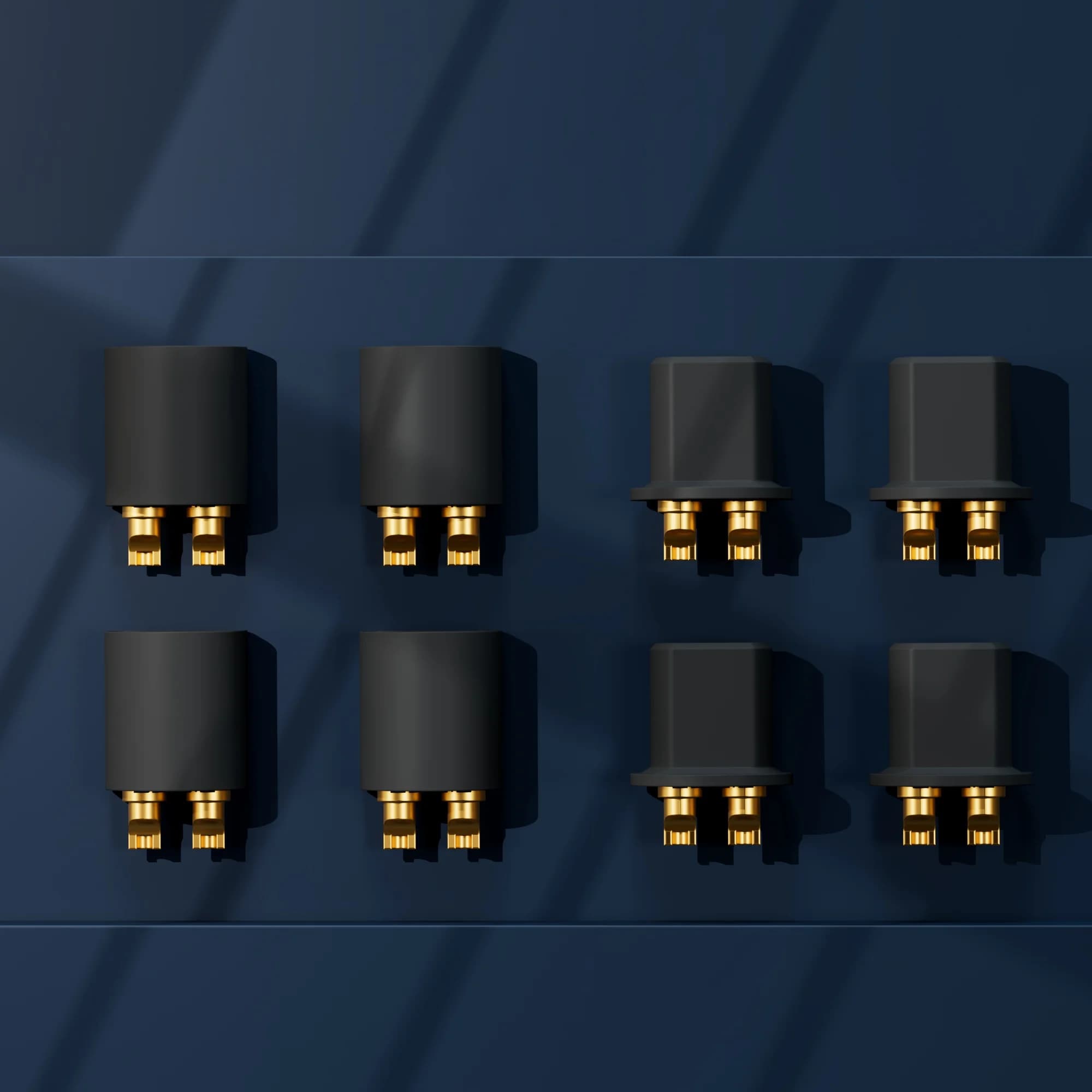 EMAX Official 3PCS EM2.0 Male Female Battery Connectors Plugs For RC Drone Airplane Car Accessories 6