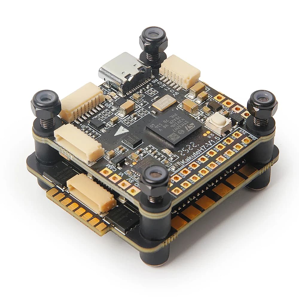 HolyBro Kakute H7 V1.5 Stacks H7 ICM-42688P OSD Onboard Bluetooth W/ Tekko32 F4 50A/ 60A 4in1 4-6S ESC for RC FPV Racing Drone 4