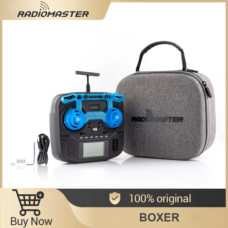 RadioMaster Boxer Radio Controller Dual-Band Dual 1W Gemini Xrossband ExpressLRS Transmitters EDGETX Open System 100% Original - 1