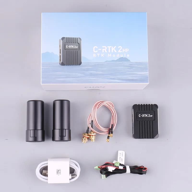 CUAV C-RTK 2HP Dual Antenna Module, Centimeter-level Positioning/Orientation, DroneCAN Support for RC Drones - 1
