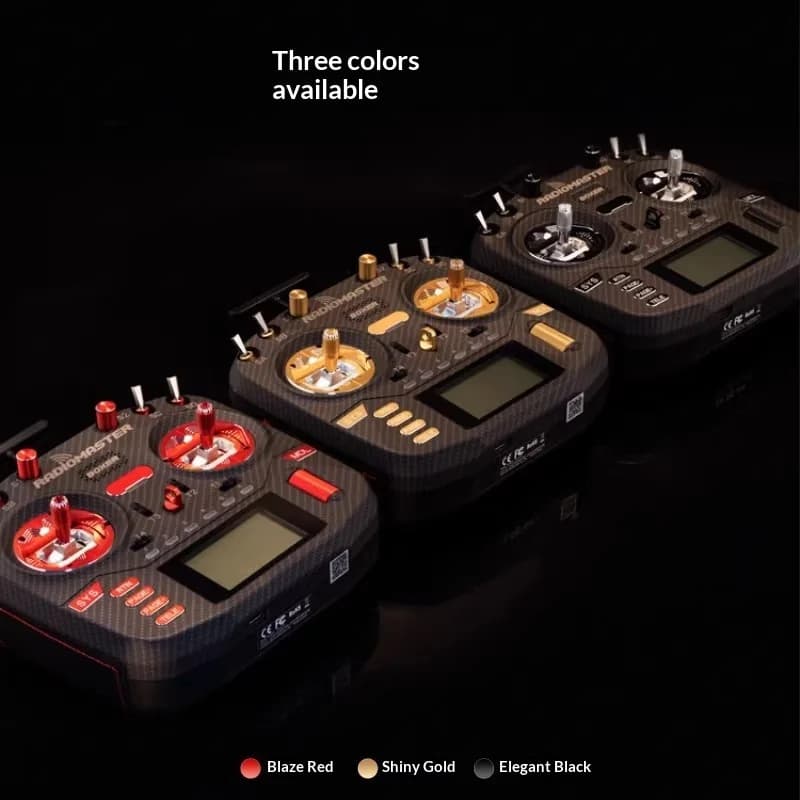In Stock Boxer Max Radiomaster RC FPV Radio Transmitter Elrs Protocol AG01 Metal Gimba Carbon Fiber Panel Portable For Fpv Drone 5