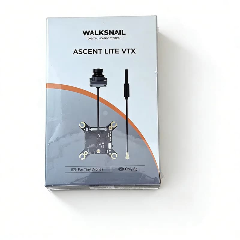 CADDX Ascent Lite VTX | 5.8GHz 3-Channel HD FPV Transmitter, 1080P/60fps 1S LiPo, 6g Micro Video Transmitter - 1