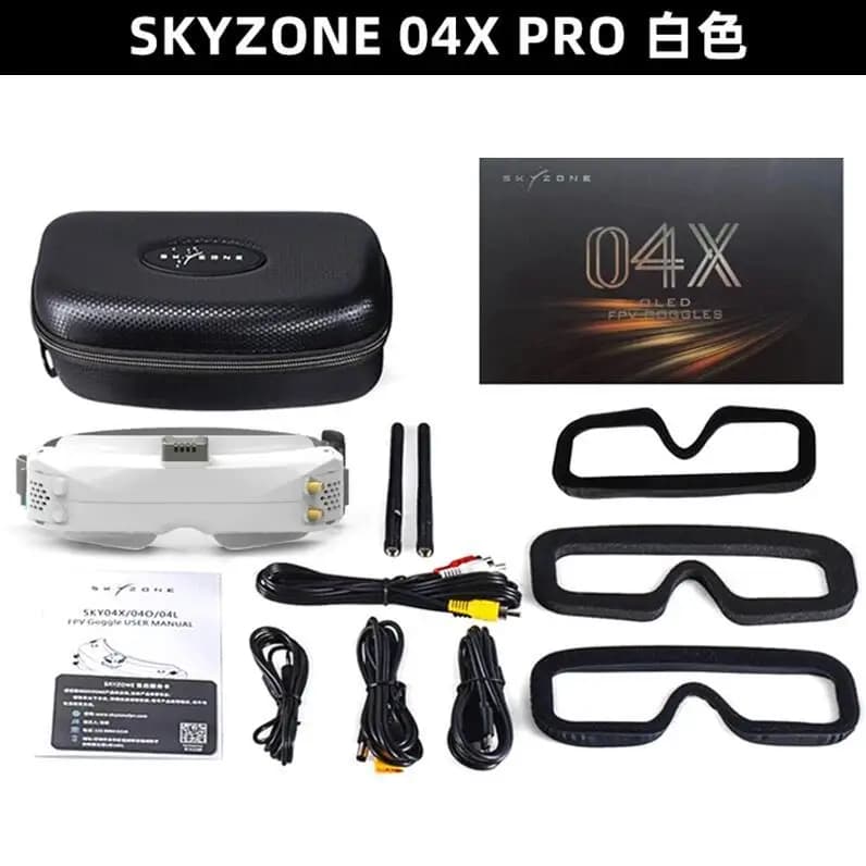 SKYZONE SKY04X V2/PRO video glasses head tracking OLED resolution 1920X1080 3