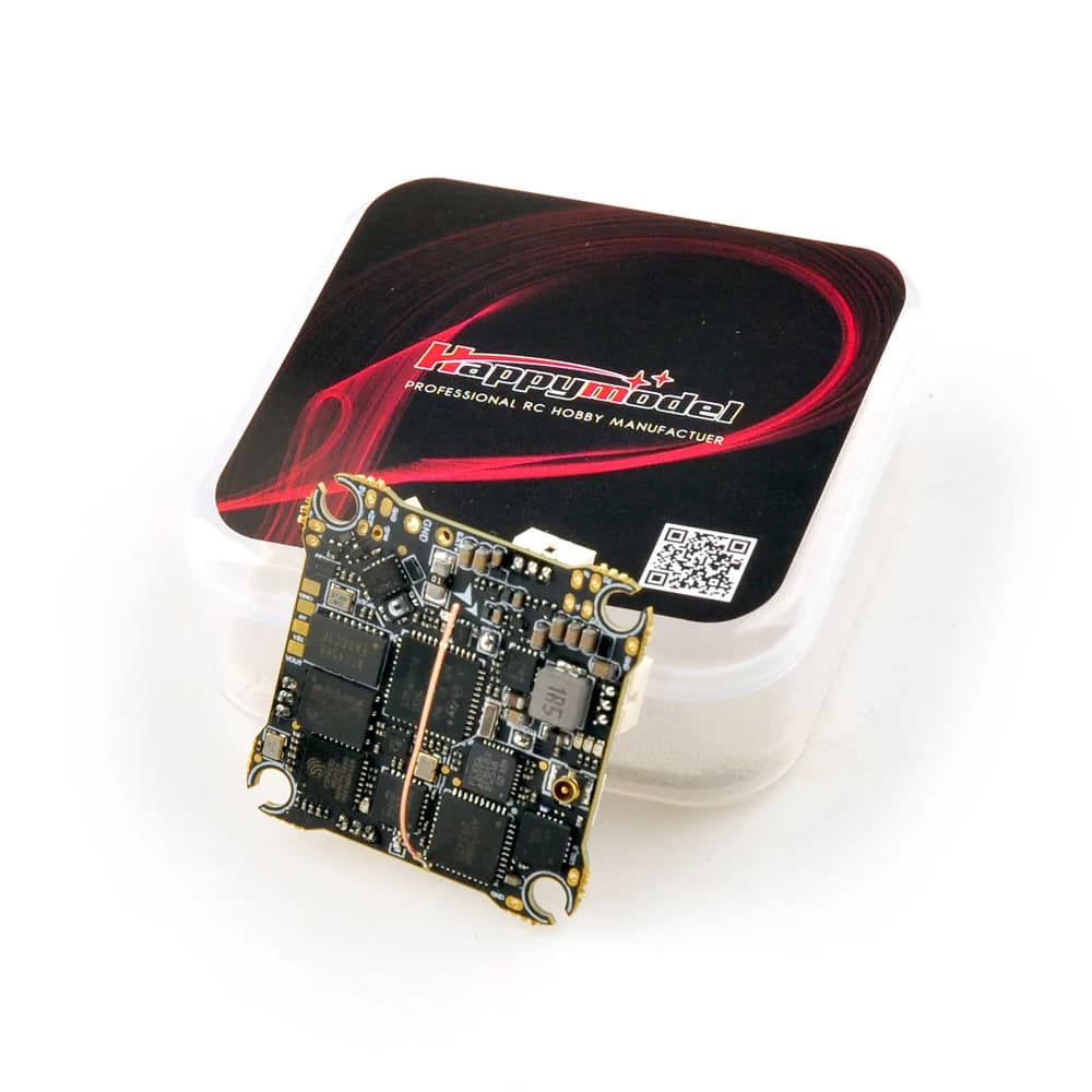 HappyModel X14 ELRS 5in1 AIO Flight Controller for Mobula8 UART ELRS V3 - 1