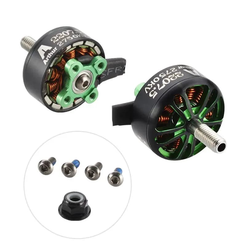 Flashhobby Arthur A2207.5 2207.5 1900KV 6S 2500KV 2750KV 4S FPV Brushless Motor for RC FPV  Freestyle 5-7inch Long Range Drones 4