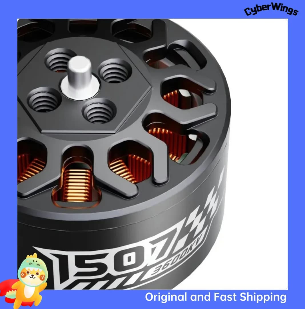 SpeedyBee 1507-3600KV Brushless Motor for SpeedyBee Master3X and other 3-3.6-inch FPV Racing Freestyle Quadcopters 6