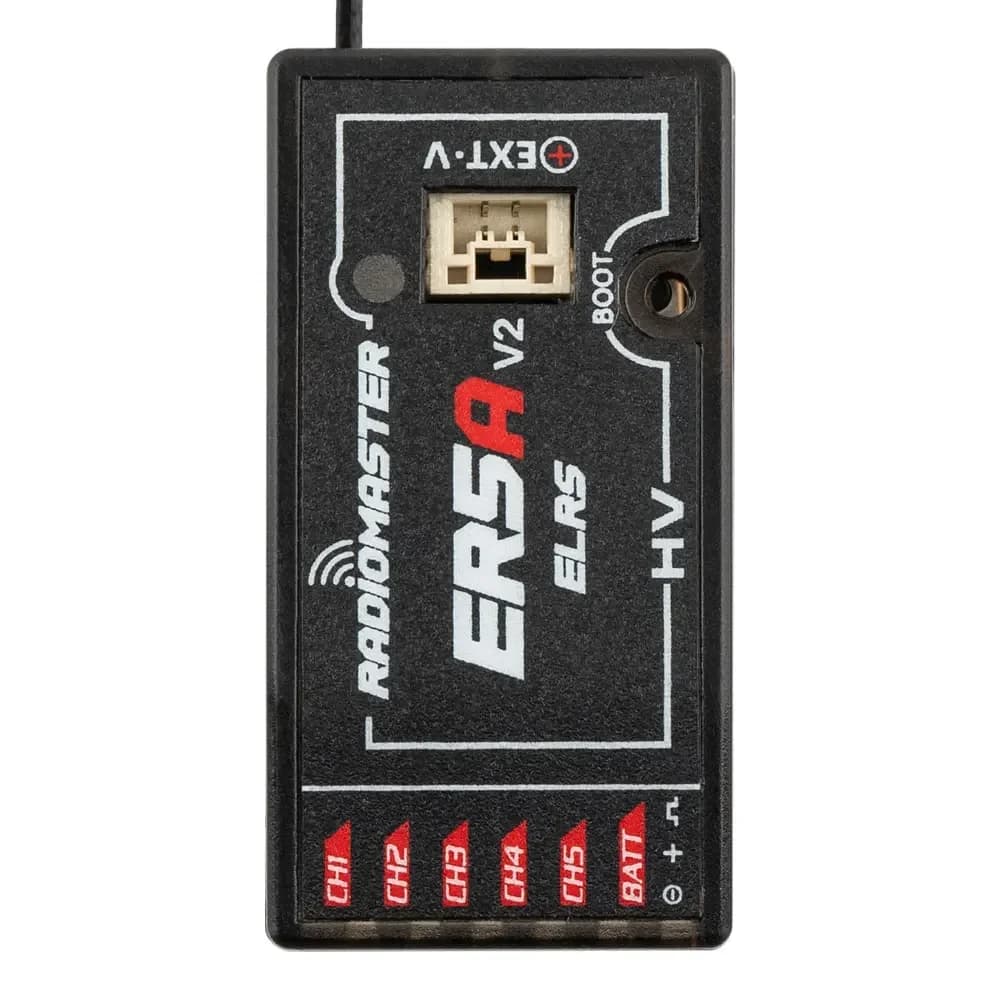 Radiomaster ER5A V2.0 5CH 2.4GH ExpressLRS External Antenna PWM Receiver For RC Car - 1