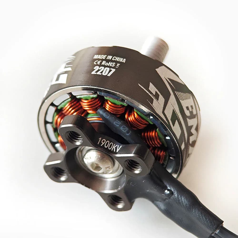 EMAX ECOIII 2207 1700KV / 1900KV / 2400KV 3-6S Brushless Motor Compatible 5-5.5inch Propellers for 5inch RC FPV Racing Drone 4