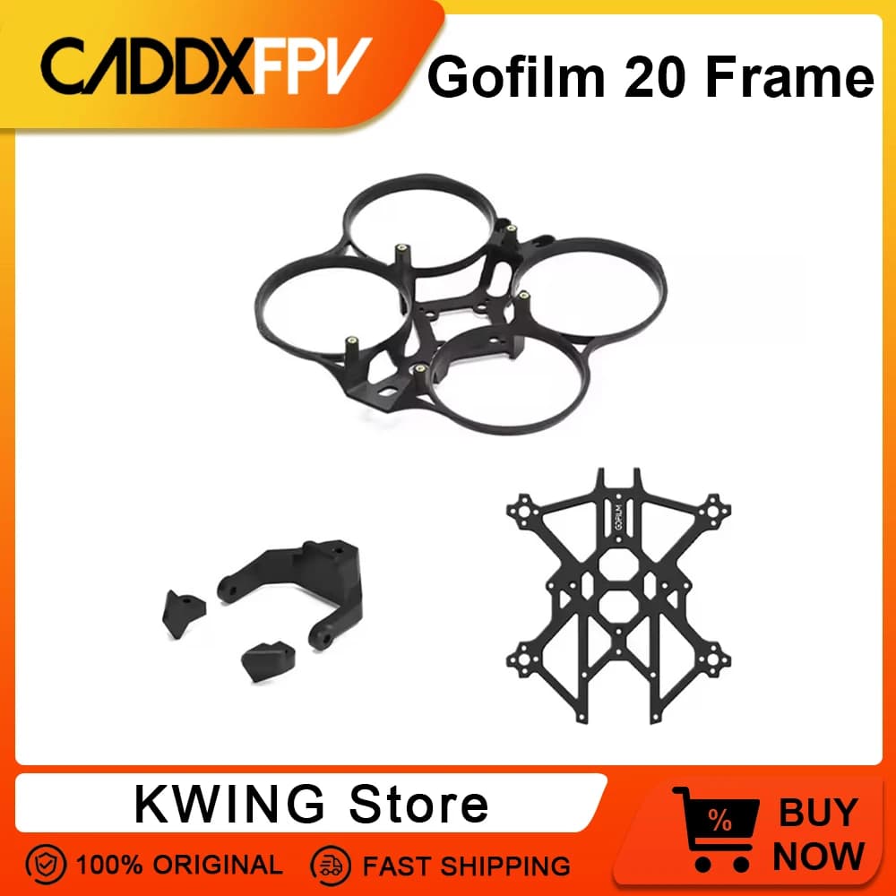 CADDX Gofilm 20 Frame Kit 2inch FPV Racing Parts compatible HD VTX FPV Drone - 1