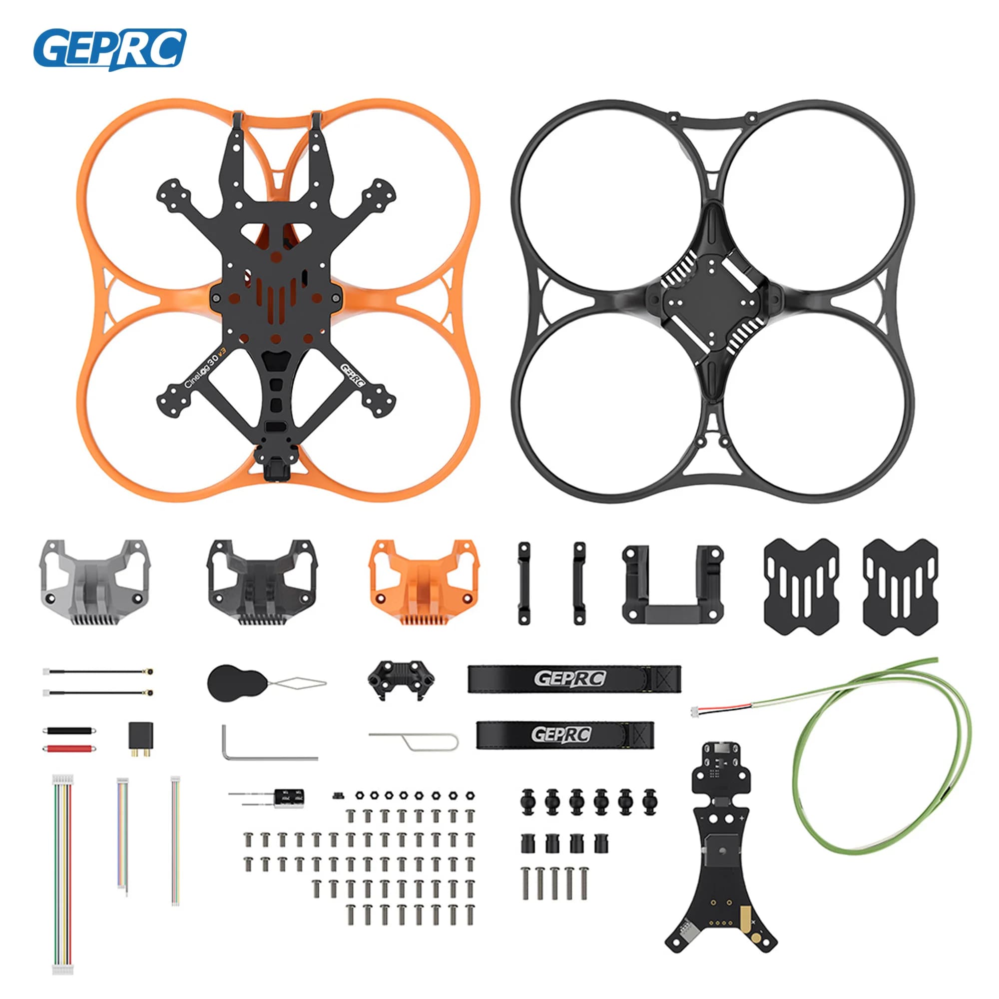 GEPRC GEP-CL30 V3 Frame Parts Suitable Cinelog30 V3 Series Drone for DIY RC FPV Quadcopter Drone Replacement Accessories Parts - 1