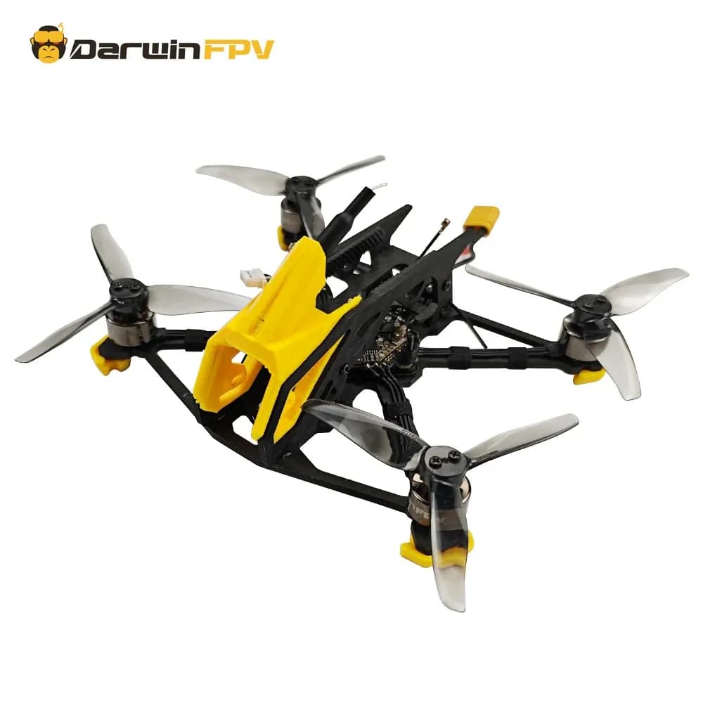 DarwinFPV BabyApe Ⅲ 3 Inch Freestyle Drone ELRS 2.4G for O4/ with Analog VTX