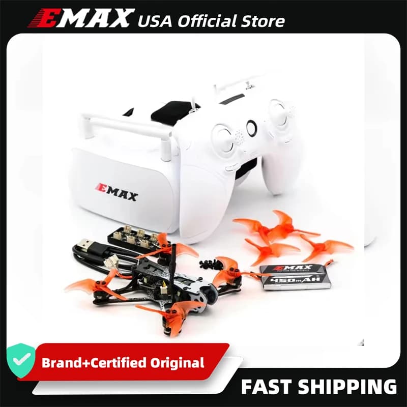 Emax Official Tinyhawk II Freestyle - FPV Drone F4 5A 7000KV RunCam Nano2 700TVL 37CH 25-100-200mW VTX 2S - FrSky BNF RTF - 1