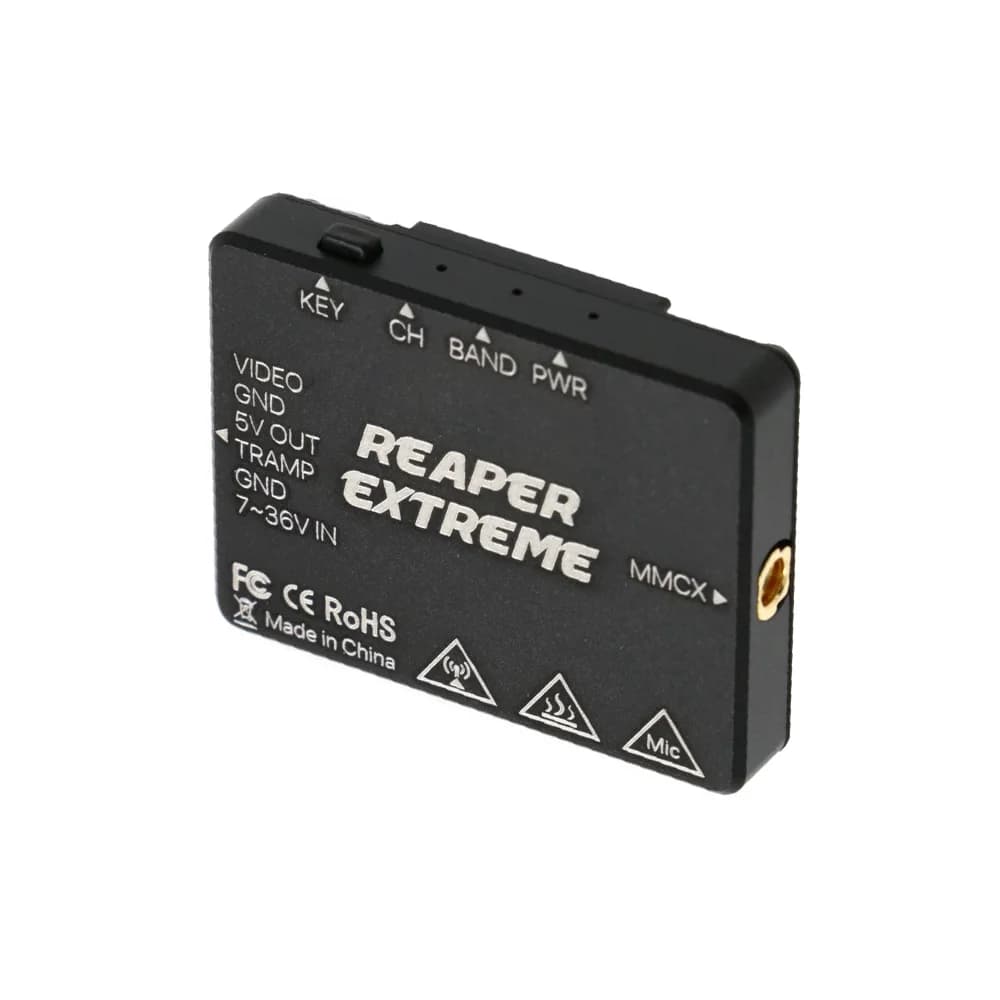 Foxeer Reaper Extreme 2.5W 5.8G 40CH Pitmode 25mW 200mW 500mW 1.5W 2.5W Adjustable FPV VTX 2-8S 20X20mm for FPV Long Range 5