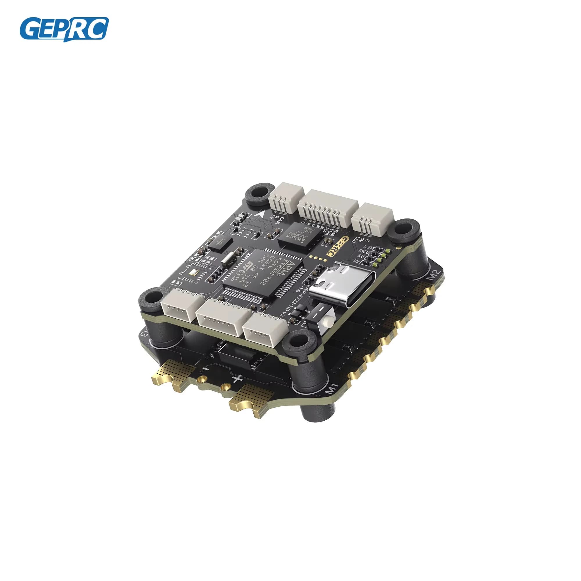 GEPRC TAKER F722 BLS 60A 65A 80A V2 STACK 4IN1 ESC Flight Controller Data Analyze Record Flight Data Plug Play Racing FPV Drone - 1