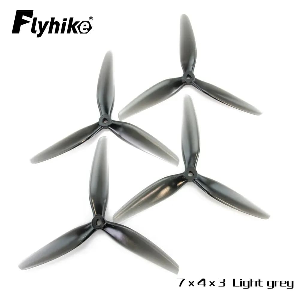 4/10 Pair HQProp 7X4X3 7040 7inch 3 blade/tri-blade Propeller (2CW+2CCW) Poly Carbonate Drone Aircraft Propeller