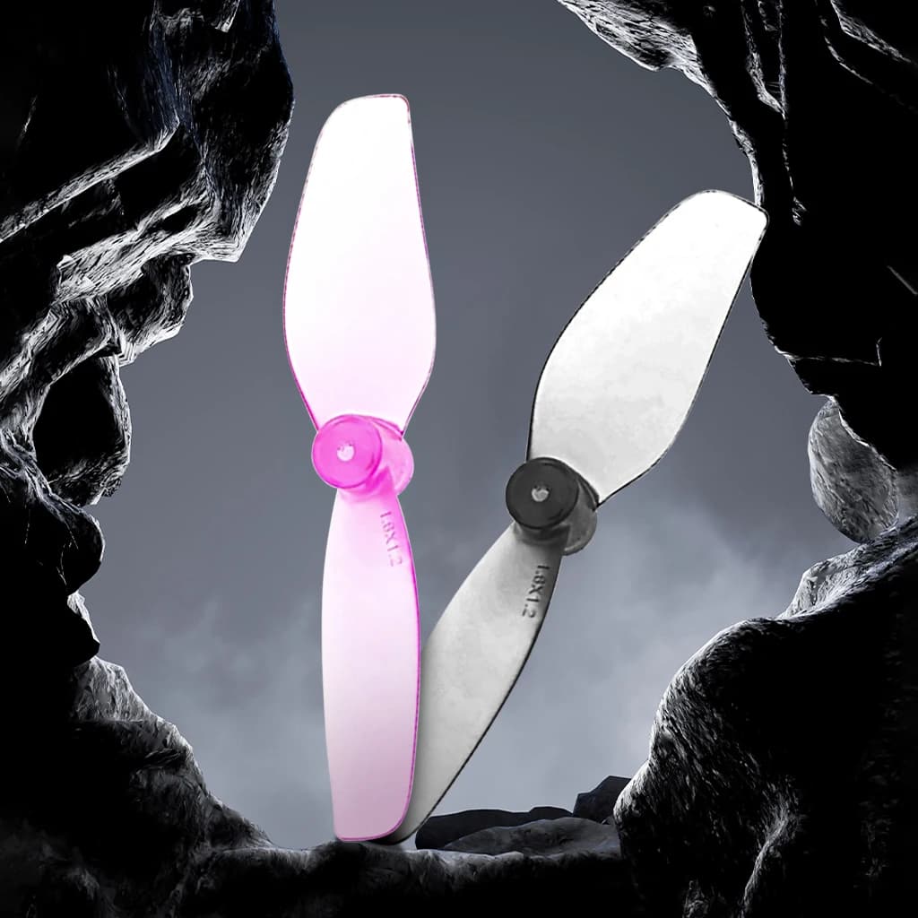 HQProp 40MM 1.6X1X3 1.6X1.2X2 Hollow Cup Propeller Dia 40mm 2-Blade 3-Blades 1mm 1.5mm Shaft Hole for Drone RC Model Airplane