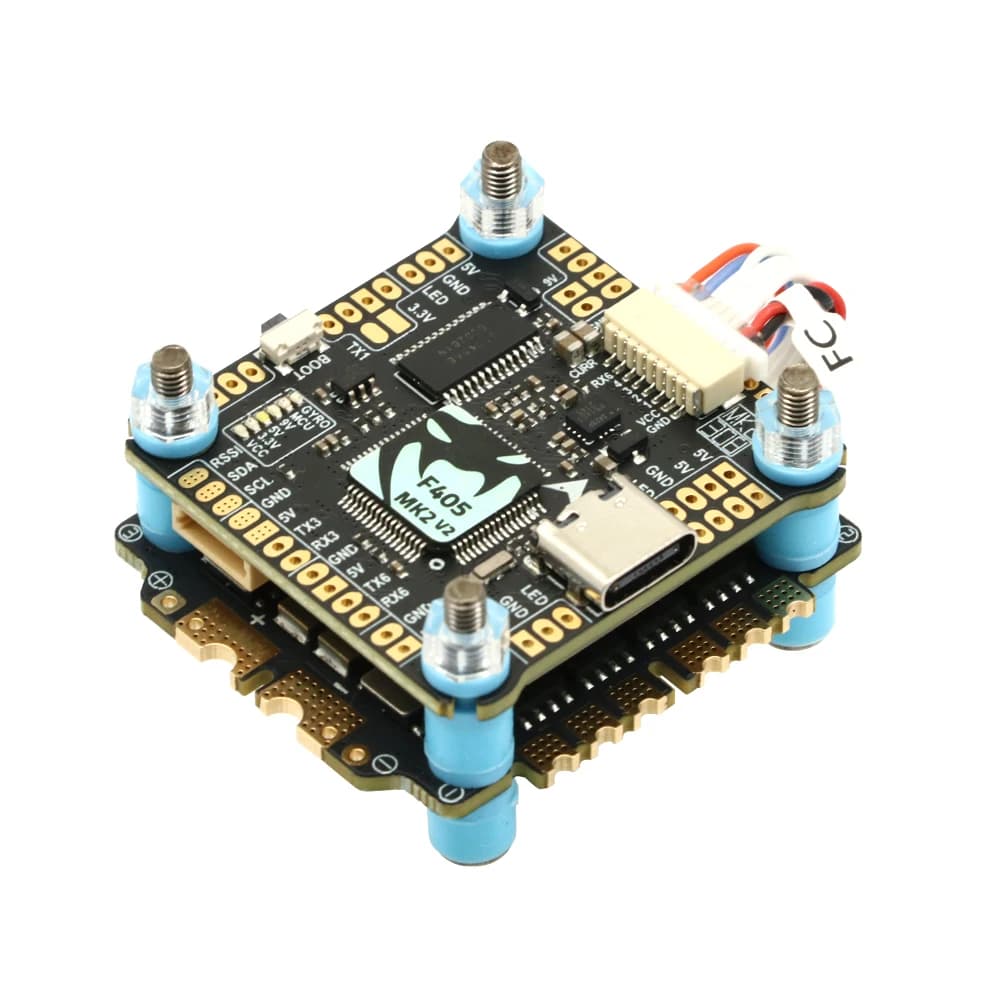 Diatone MAMBA F405MK2 F405 MK2 Betaflight Flight Controller w/ F40 40A F50A 50A 3-6S DSHOT600 ESC for RC FPV Drone 3