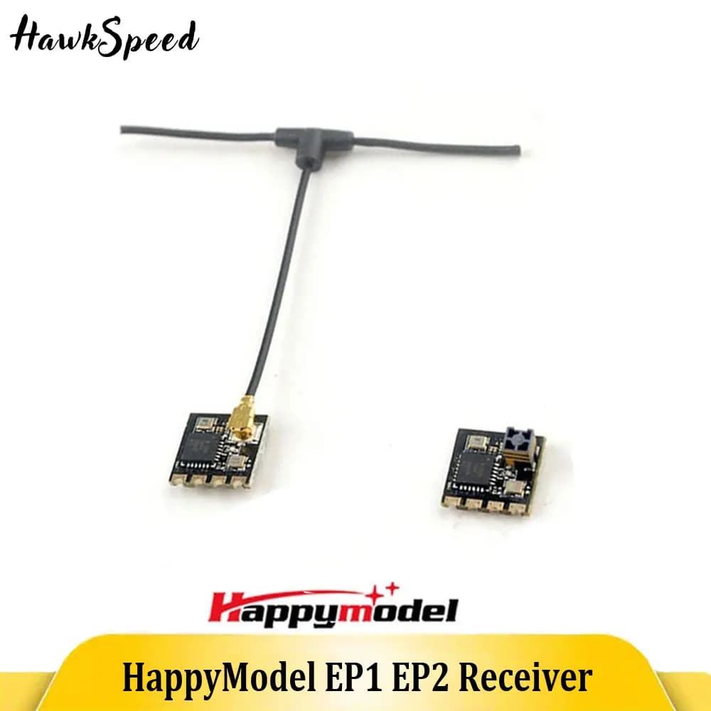 HappyModel EP1 EP2 RX 2.4G ExpressLRS ELRS Nano Long Range Receiver For ES24TX Module RC Airplane FPV Long Range - 1