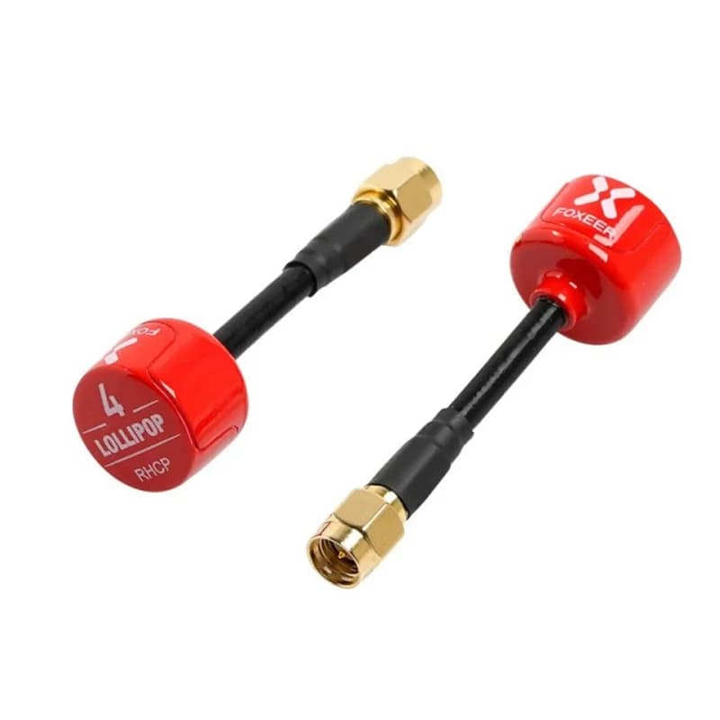 2PCS Foxeer Lollipop 4 Lollipop V4 2.6dBi High Gain FPV Antenna LHCP RHCP for FPV Drone VTX Goggles DIY Parts 6
